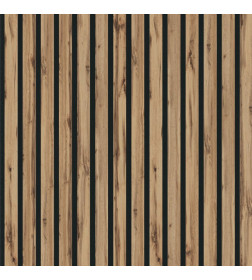 Панель акустическая МДФ STELLA Trend Light Пекан 2780х600х21 мм