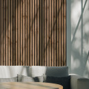 Панель акустическая МДФ STELLA Trend Light Пекан 2780х600х21 мм