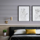 Панель акустическая МДФ STELLA Trend Standart Белый 2780х600х21 мм