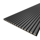 Панель акустическая МДФ STELLA Trend De Luxe Black Lead 2780х600х21 мм