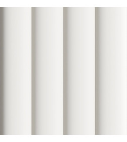 МДФ Панель STELLA Wave Standart Белый 2700х119х16мм 