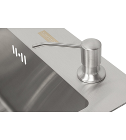 Комплект ARFEKA ECO AR мойка 600*500, коландер G, дозатор SATIN