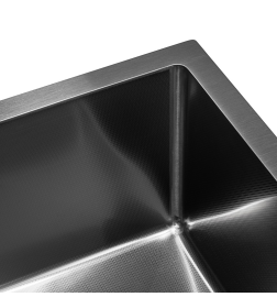 Мойка ARFEKA ECO AR 700*500 BLACK PVD NANO DECOR MILLET GRAINS