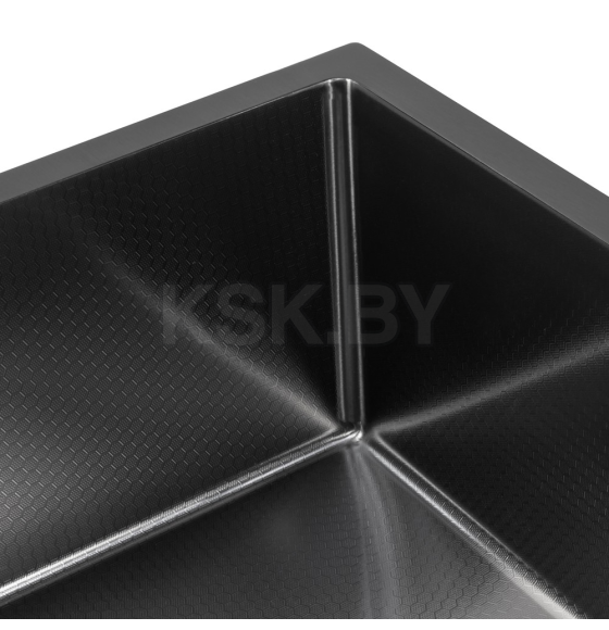 Мойка ARFEKA ECO AR 450*450 BLACK PVD NANO DECOR (настольная) (ECO AR 450*450 BLACK PVD NANO DECOR) 