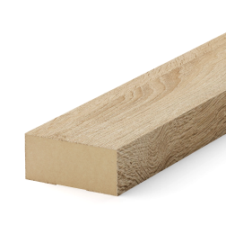 Интерьерная рейка МДФ STELLA модель12 Standart Дуб Сонома 2800х27х12 мм.