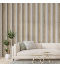 Интерьерная рейка МДФ STELLA модель12 Standart Дуб Сонома 2800х27х12 мм.