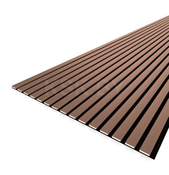 Панель МДФ STELLA Comfort De Luxe Акустическая Terracotta 2780х600х9 мм