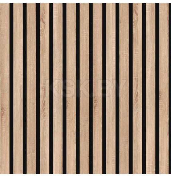 Панель МДФ STELLA Comfort Standart Акустическая Дуб Сонома 600х600х9 мм