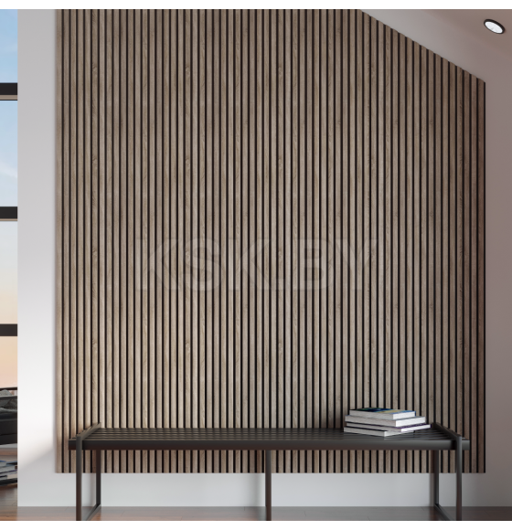 Панель МДФ STELLA Comfort Standart Акустическая Дуб Винтаж 2780х600х9 мм