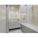 Плитка обл. Марбл Wave белый, 300*600, 1 сорт