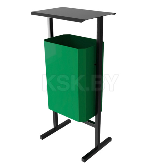 Урна уличная Allerd Стандарт 35л (зеленый) (5110410000) 