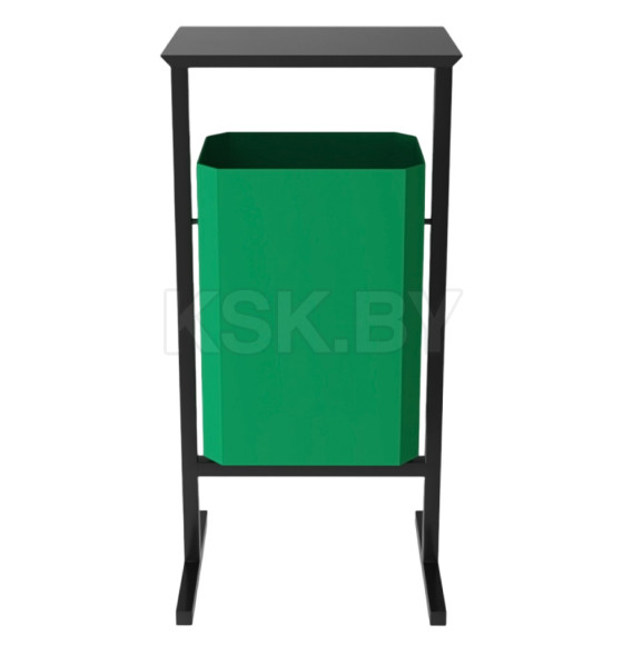 Урна уличная Allerd Стандарт 35л (зеленый) (5110410000) 