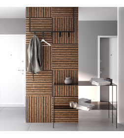 Панель МДФ STELLA Comfort Акустическая Light Пекан 600х600х9 мм