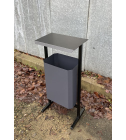 Урна уличная Allerd Стандарт 35л (серый)