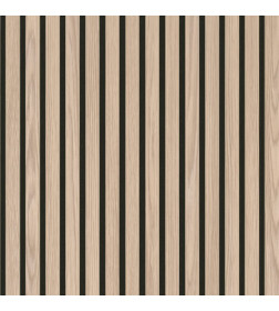 Панель МДФ STELLA Comfort Акустическая Light Дуб Снежный 600х600х9 мм