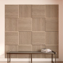 Панель МДФ STELLA Comfort Акустическая Light Дуб Снежный 600х600х9 мм