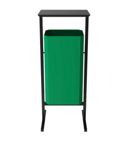 Урна уличная Allerd Стандарт 50л (зеленый)