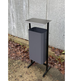 Урна уличная Allerd Стандарт 50л (серый)