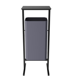 Урна уличная Allerd Стандарт 50л (серый)