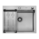 Комплект ARFEKA ECO AR мойка 600*500, коландер G, дозатор SATIN (ECO AR 600*500+CL AR G+DS AR SATIN) 