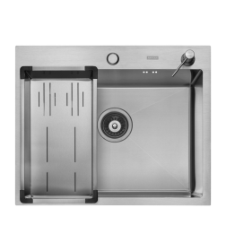 Комплект ARFEKA ECO AR мойка 600*500, коландер G, дозатор SATIN