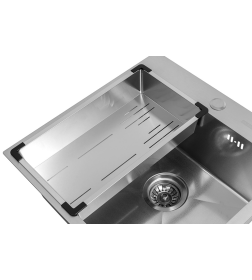 Комплект ARFEKA ECO AR мойка 600*500, коландер G, дозатор SATIN