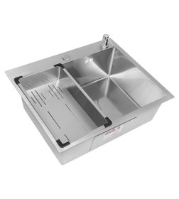 Комплект ARFEKA ECO AR мойка 600*500, коландер G, дозатор SATIN DECOR