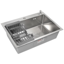 Комплект ARFEKA ECO AR мойка 700*500, коландер, дозатор SATIN DECOR MILLET GRAINS (ECO AR 700*500+CL AR+DS AR SATIN DE) 