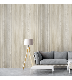 Панель Стеновая Реечная МДФ Stella Beats Standart Дуб грей 2700x119x16 мм