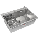 Комплект ARFEKA ECO AR мойка 700*500, коландер, дозатор SATIN DECOR (ECO AR 700*500+CL AR+DS AR SATIN DE) 