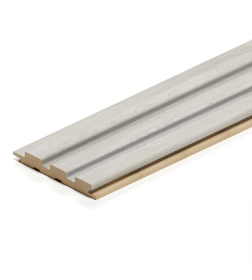 Панель Стеновая Реечная МДФ Stella Beats Standart Дуб грей 2700x119x16 мм