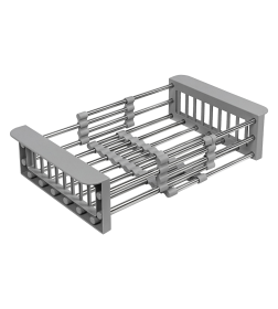 Комплект ASTERIX мойка 500*500, коландер, дозатор SATIN DECOR