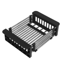 Комплект ASTERIX мойка 600*500, коландер, дозатор BLACK DECOR