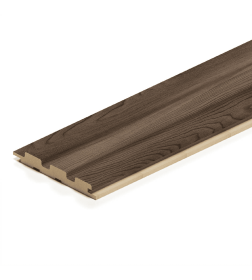 Панель Стеновая Реечная МДФ Stella Beats Light Орех Бразильский 2700x119x16 мм