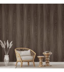 Панель Стеновая Реечная МДФ Stella Beats Light Орех Бразильский 2700x119x16 мм