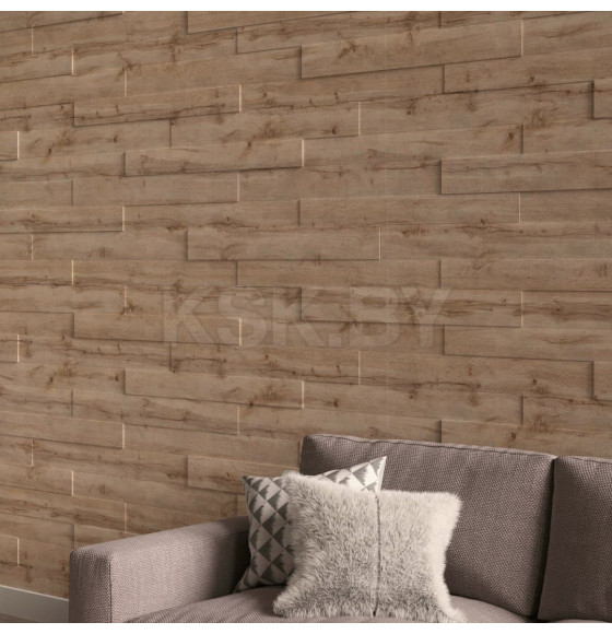 Панели 3D МДФ STELLA Light Пекан (уп-1.13 кв.м)