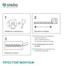 Панели 3D МДФ STELLA Light Пекан (уп-1.13 кв.м)