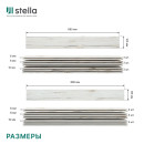 Комплект панелей  МДФ STELLA Санремо Белый (1.13 кв.м)