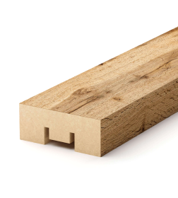 Интерьерная рейка МДФ Бриона Light Пекан 2700х40х16 мм.