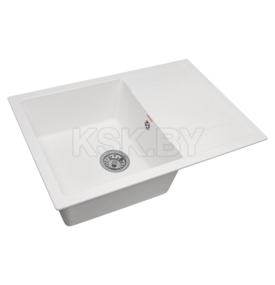 Мойка кухонная ARFEKA ZIA 76 SILKEN WHITE (ZIA 76 SILKEN WHITE) 