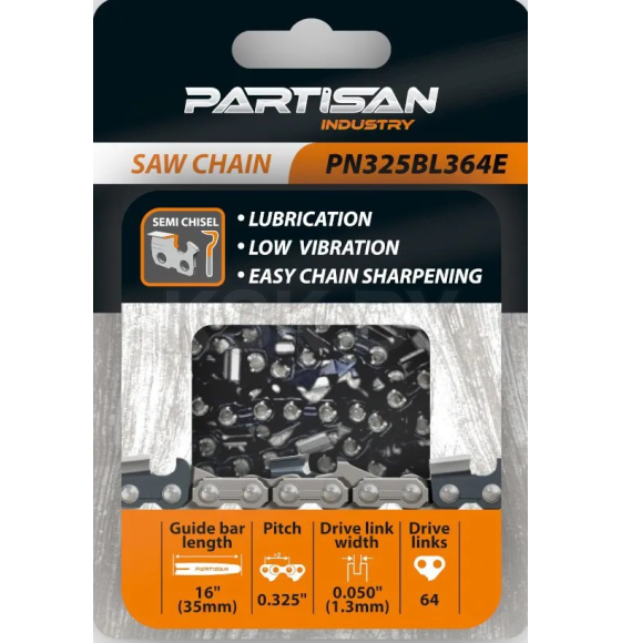 Цепь пильная PARTISAN PN325BL364E (PN325BL364E) 