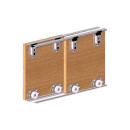 Опорная система FR-02 для раздвижных перегородок (1800мм)на 2 створки (14982) 