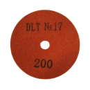 Алмазный гибкий шлифовальный круг DLT №17, #200, 100мм. (1476) 