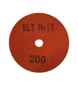 Алмазный гибкий шлифовальный круг DLT №17, #200, 100мм.