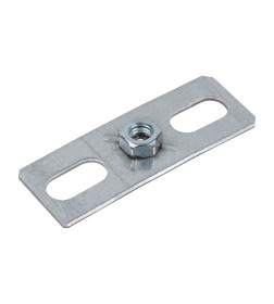 Пластина с гайкой М8