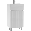 Тумба напольная Айсберг Бриз 50  под умывальник Фостер  DB3011T (DB3011T) 