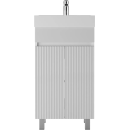 Тумба напольная Айсберг Бриз 50  под умывальник Фостер  DB3011T (DB3011T) 