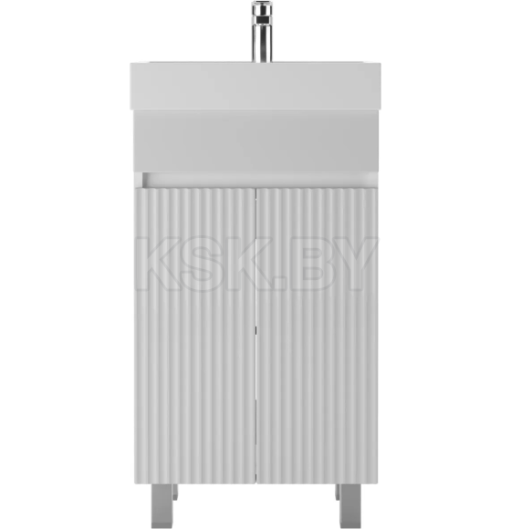 Тумба напольная Айсберг Бриз 50  под умывальник Фостер  DB3011T (DB3011T) 