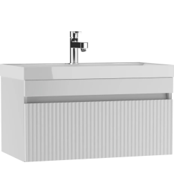 Тумба подвесная Айсберг Бриз 80 под умывальник Unit DB3006T