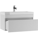 Тумба подвесная Айсберг Бриз 80 под умывальник Unit DB3006T (DB3006T) 